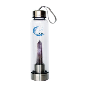 Crystal-Infused Water Bottle